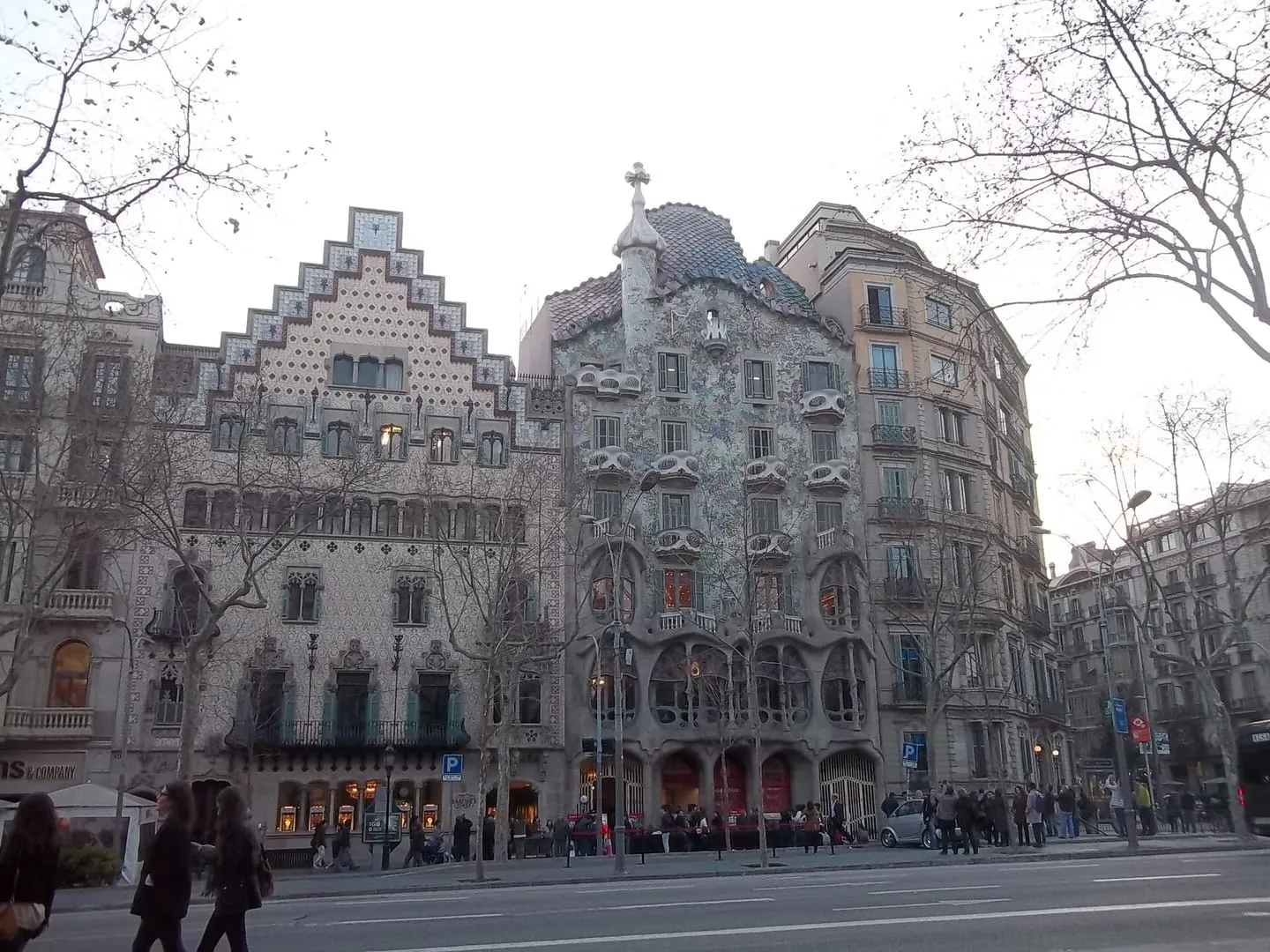 Casa Batlló y el Passeig de Gràcia