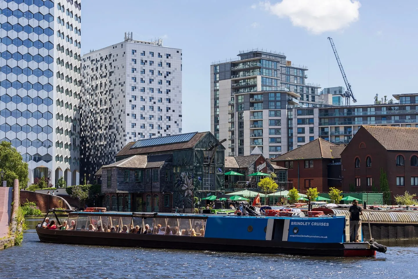 Gas Street Basin and the city-centre canals