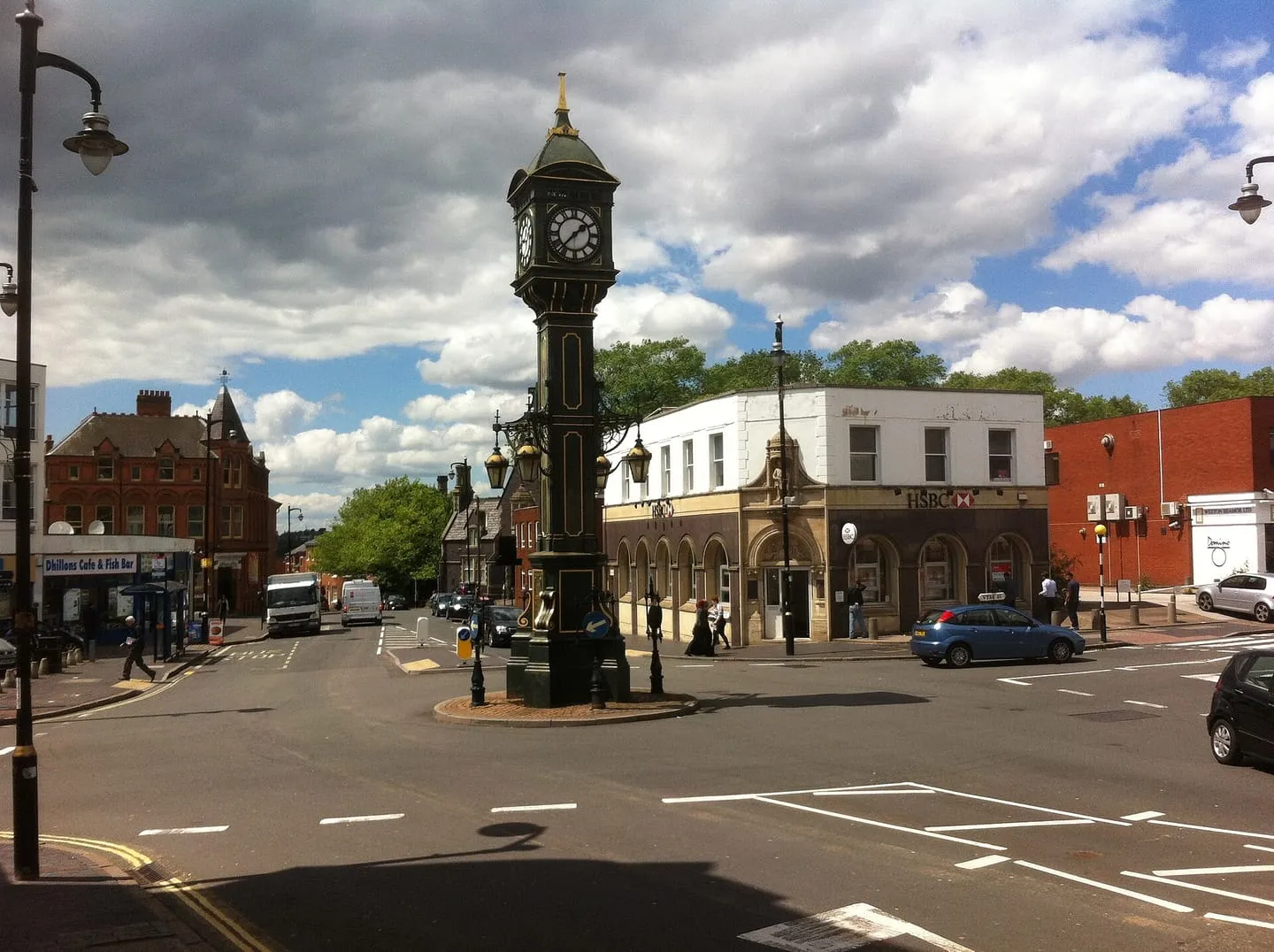 Jewellery Quarter: Chamberlain Clock and St Paul's Square
