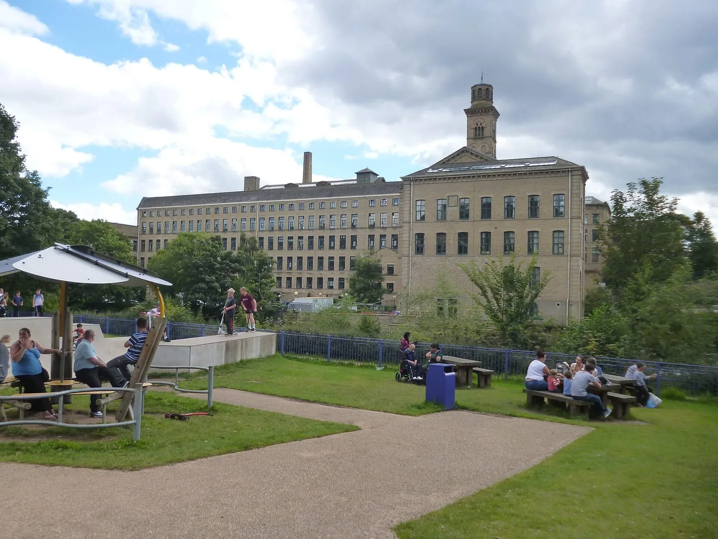 Saltaire and Salts Mill