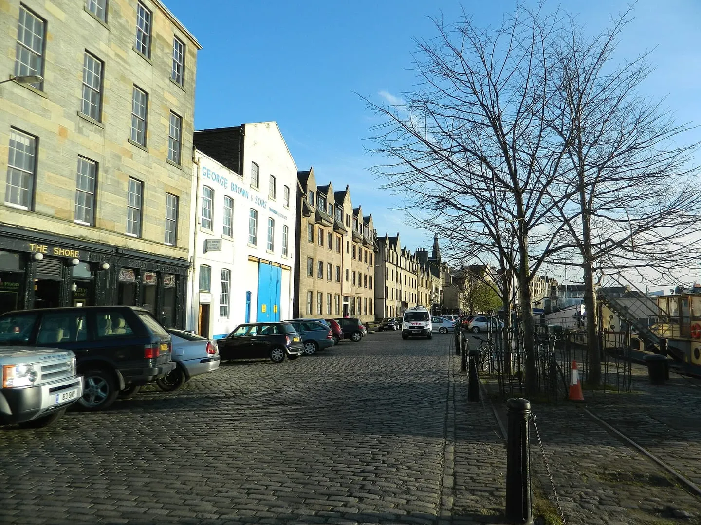 The Shore in Leith and The Pitt