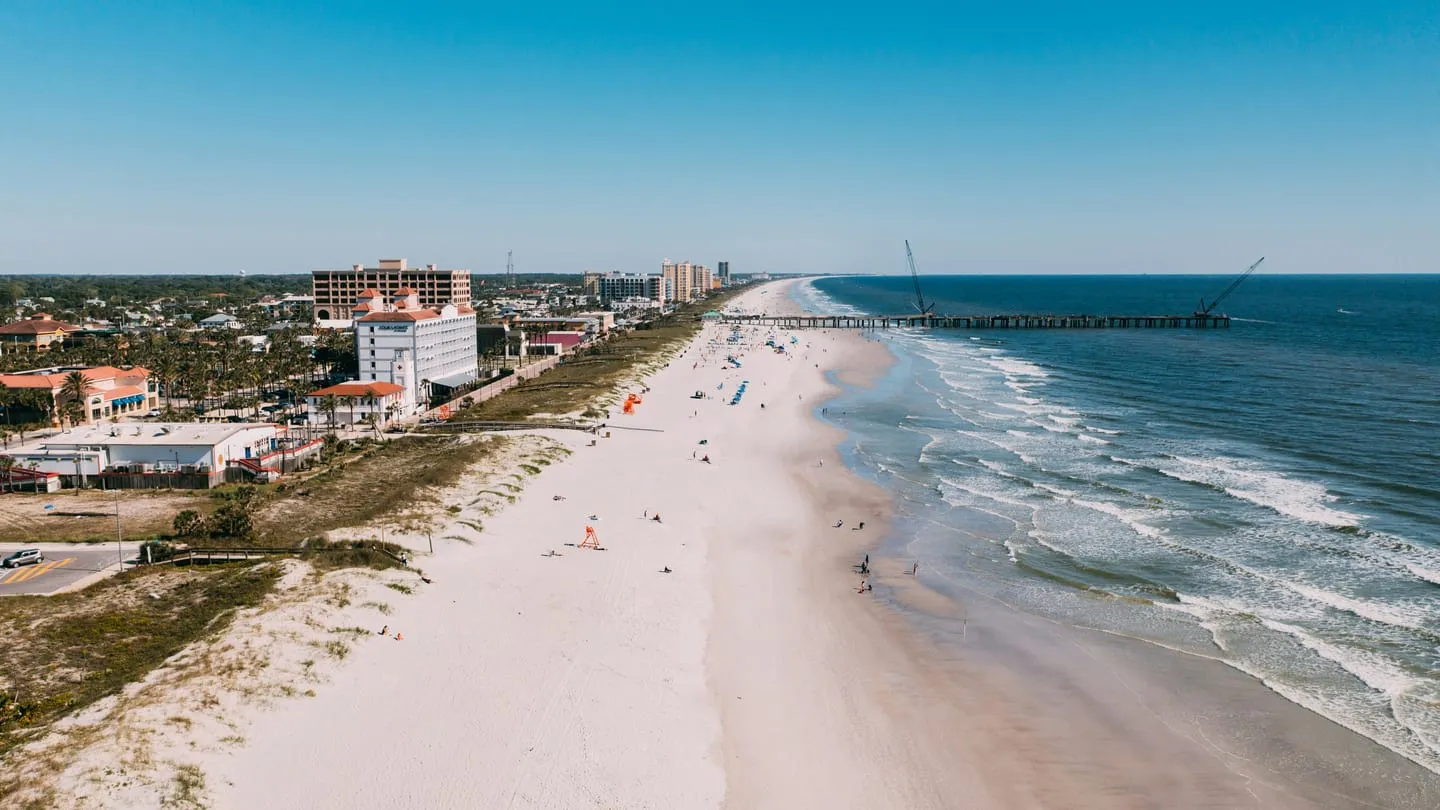 Jacksonville Beach and the Fishing Pier