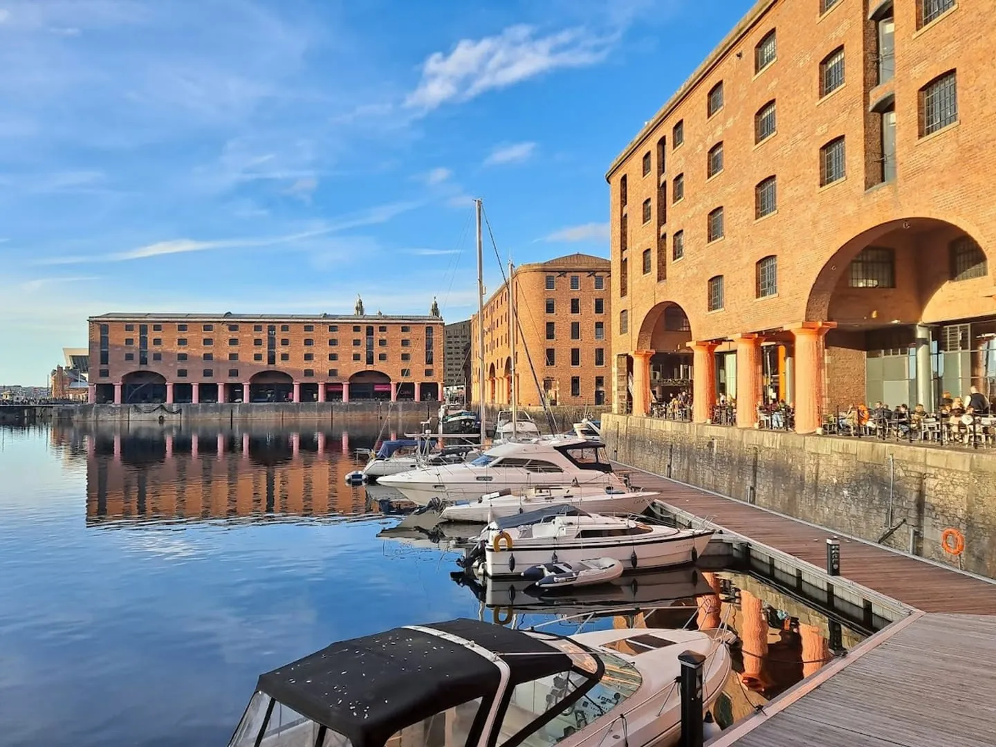 Royal Albert Dock waterfront walk