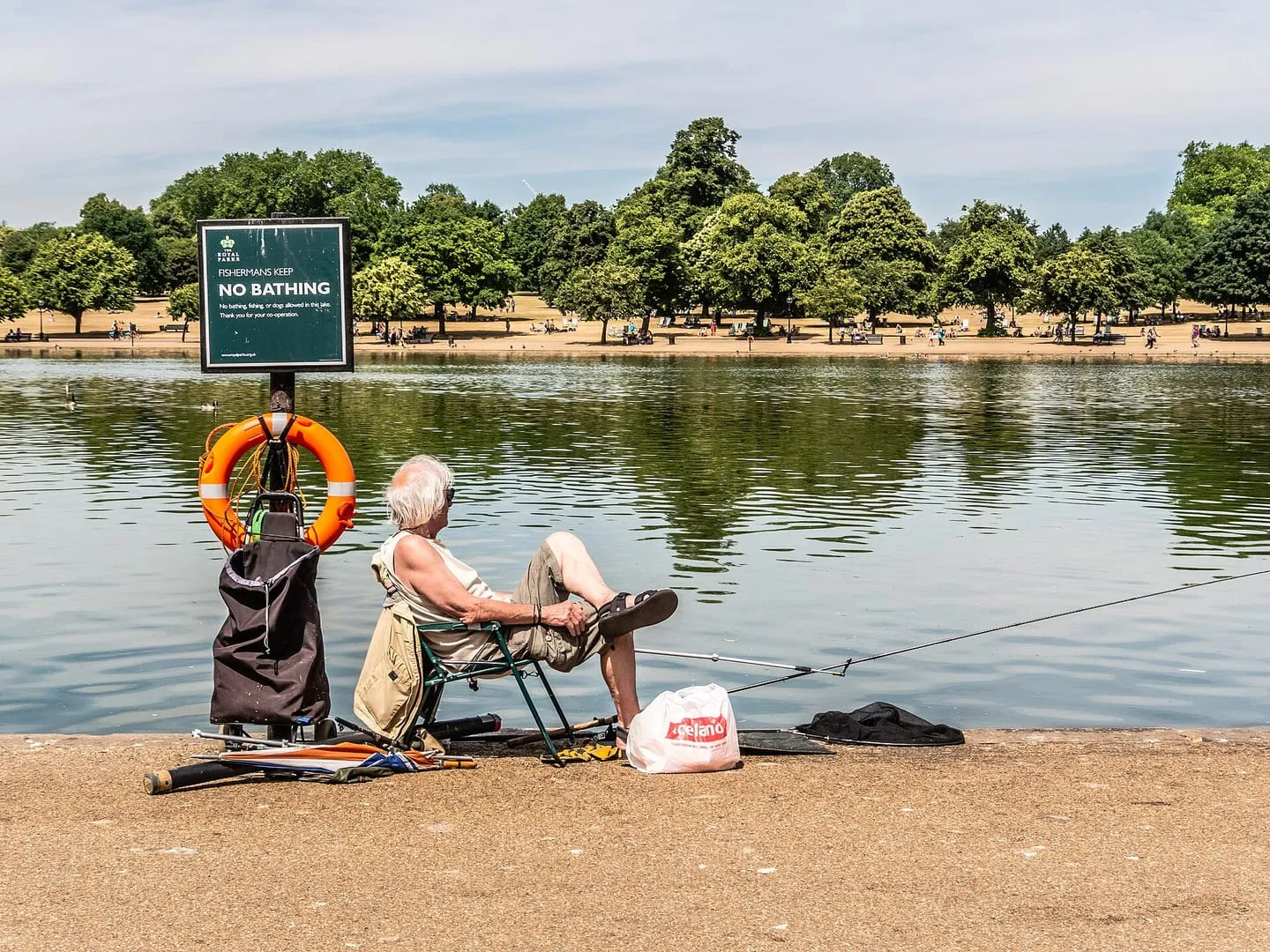 Hyde Park and the Serpentine