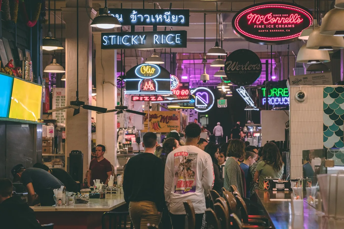 Grand Central Market and Angels Flight
