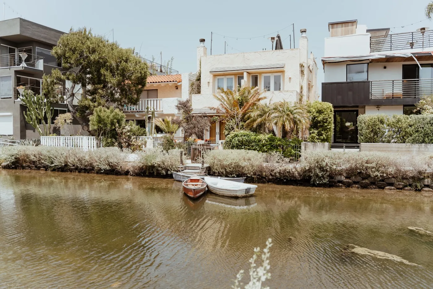 Venice Canals and the beach