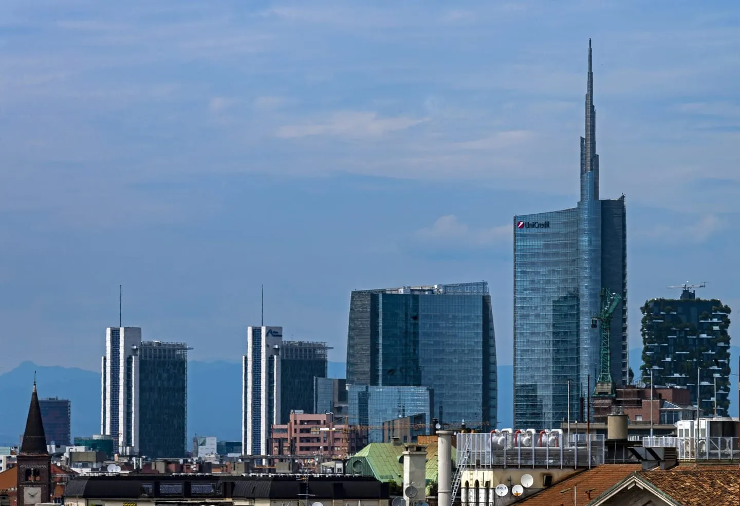 Bosco Verticale and Biblioteca degli Alberi