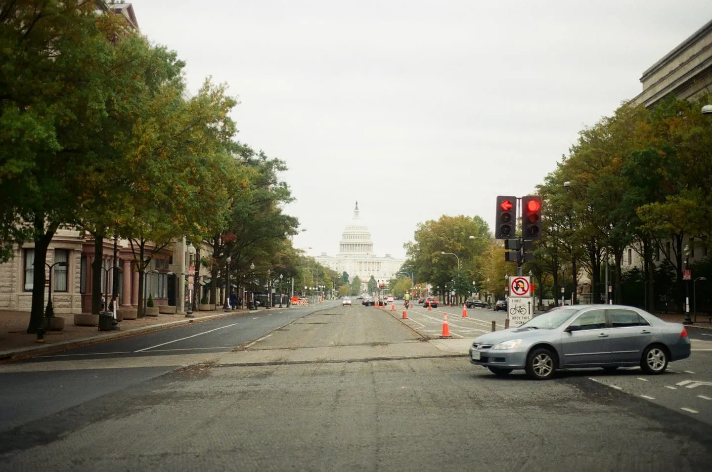 Union Station and the Capitol Hill streets